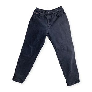 Bluenotes Black High Waisted Mom Jeans Size 36